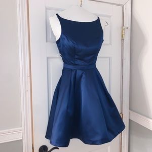 Sherri Hill blue dress